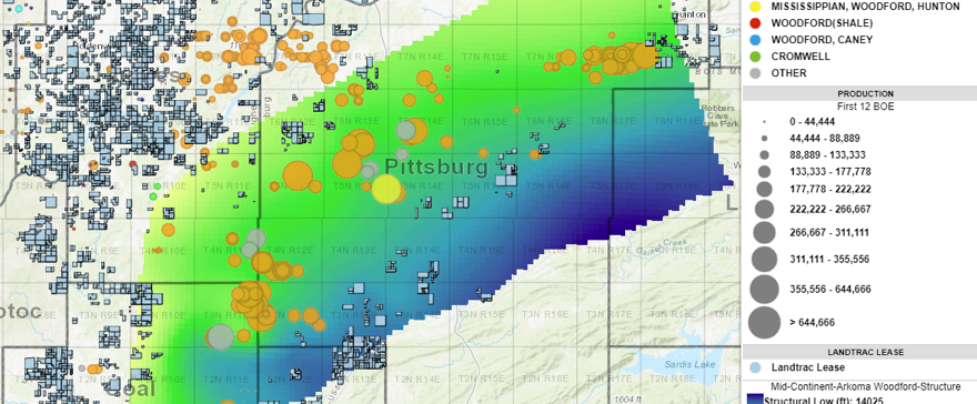 Arkomas Basin Sanders Drilling